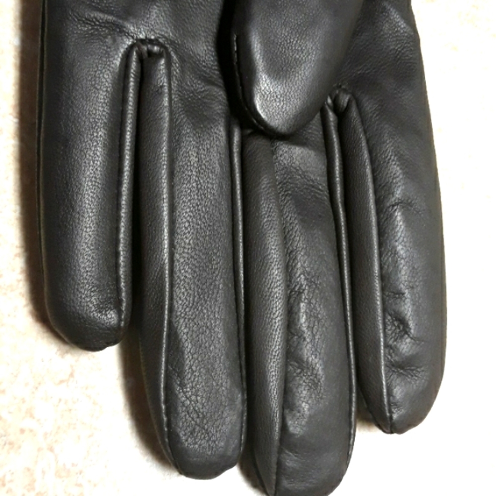 NWT, Leather gloves w/premium sheepskin - Picture 9 of 9